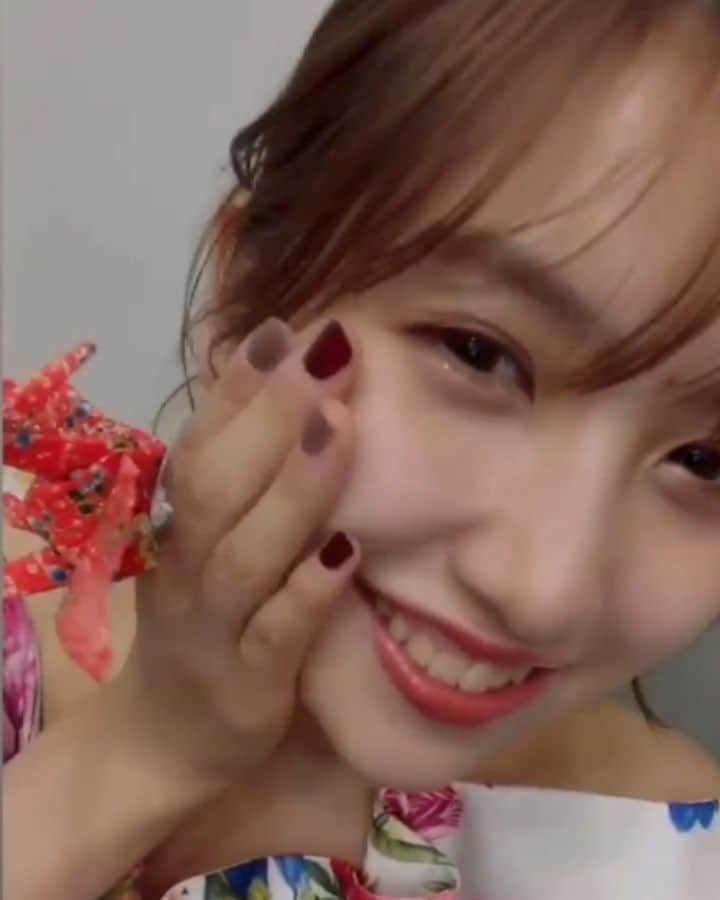 モーニング娘。'20のインスタグラム：「- . 今日のアイメイクは🤍 . . #佐藤優樹 . .」