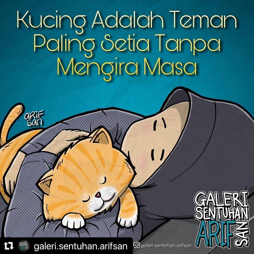 Koleksi Komik Malaysiaさんのインスタグラム写真 - (Koleksi Komik MalaysiaInstagram)「#Repost @galeri.sentuhan.arifsan with @make_repost ・・・ Teman sepanjang masa...  #GaleriSentuhanArifSan」9月22日 14時39分 - tokkmungg_exclusive