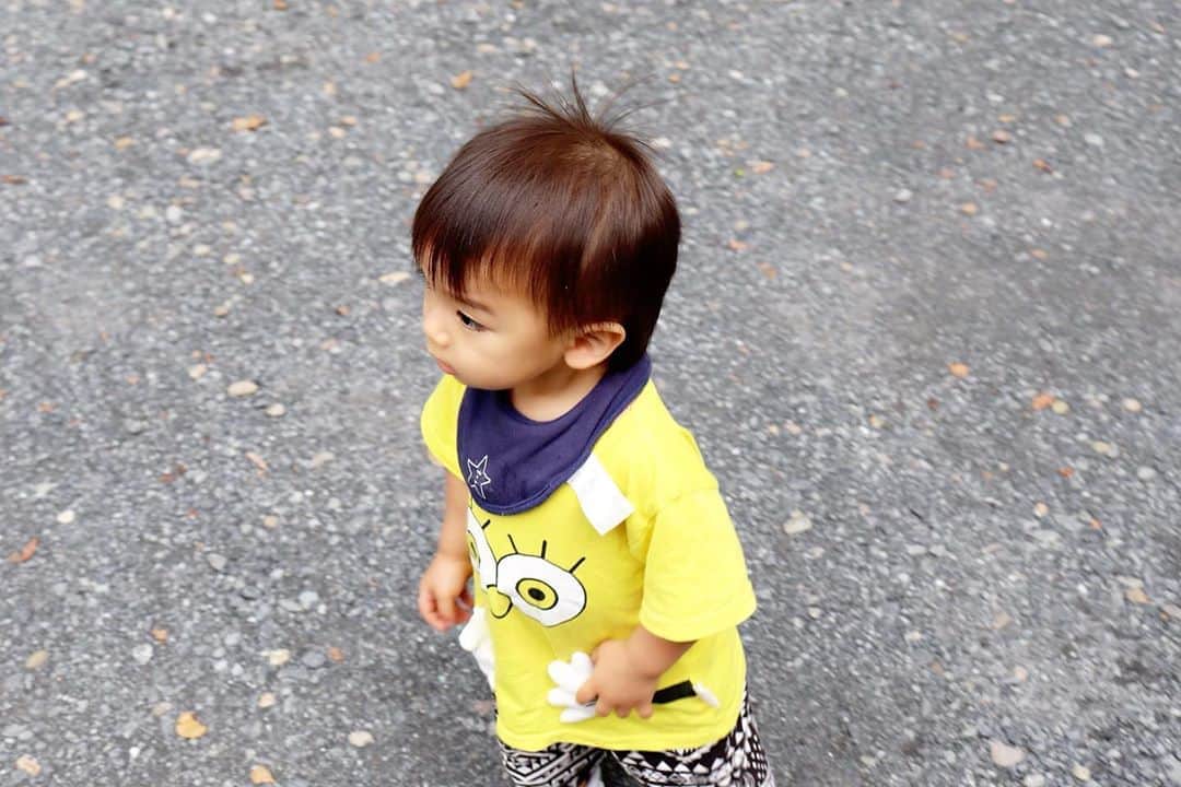 Momoeのインスタグラム：「. .  #happy #家事 #育児 #family #家族 #boy #smile #男の子 #息子 #code #love #lucky #kids #子供 #thankyou #宝物 #ベビー #fashion #follow #心 #縁 #パパ #ママ #家族写真 #男の子ママ #赤ちゃん」