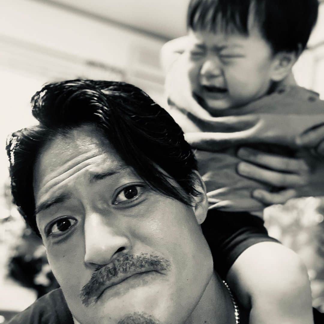 桐畑和繁さんのインスタグラム写真 - (桐畑和繁Instagram)「甥っ子泣かしたぜい😝」9月22日 15時21分 - k.kirihata