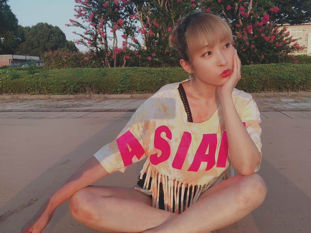 双葉さんのインスタグラム写真 - (双葉Instagram)「☀️💗☀️💗☀️💗 #asianz #asianzlimited #sunset #summer #summer2020 #swimwear #chaosundergroundzealot #chu_z #フレッシュスペシャル大撮影会 #単純性血管腫」9月22日 16時43分 - chu_z_futaba