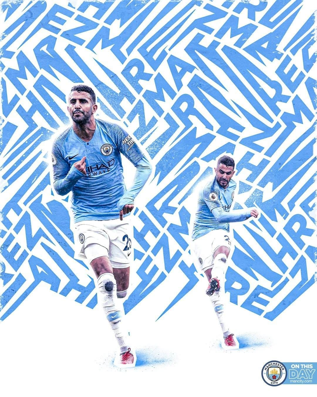 マンチェスター・シティFCさんのインスタグラム写真 - (マンチェスター・シティFCInstagram)「MAHREZ MAGIC ✨ Riyad bagged his first goals for us #onthisday back in 2018! #mancity」9月22日 17時00分 - mancity