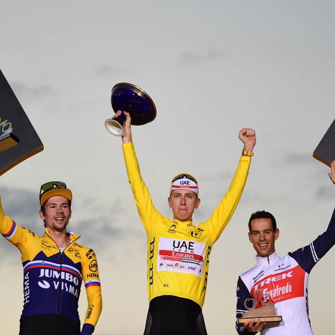 ティソさんのインスタグラム写真 - (ティソInstagram)「The 107th Edition of the Tour de France just came to an end.  It was an honour for Tissot to be the Official Timekeeper of such an great race.⠀  #Tissot #TissotisCycling #Yellow #France #ThisisyourTime #Paris #TDF2020 @letourdefrance」9月22日 17時15分 - tissot_official