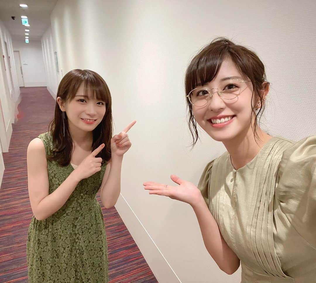 斎藤ちはるさんのインスタグラム写真 - (斎藤ちはるInstagram)「#秋元真夏 ちゃんと初共演☺️ . 今夜7:00〜の『林修の今でしょ！講座』に出演してくれました🎉 久しぶりに会えて、合間にはお話も出来て嬉しかった😭 . . #私が #卒業するときに #将来 #一緒に共演しようね #って #約束 してたんだ #その夢が #叶いました . #今夜 も #わんちゃんねこちゃん講座です . #斎藤ちはる#テレビ朝日#テレビ朝日アナウンサー#テレ朝#アナウンサー#乃木坂46#乃木坂#キャプテン#真夏#1期生#同期#共演#わんちゃん#ねこちゃん#講座#銀行#疑問」9月22日 17時54分 - chiharu_saito_ex