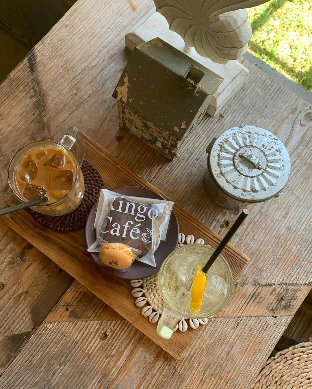 CHERIさんのインスタグラム写真 - (CHERIInstagram)「My memory of cafe in Okinawa ♡  #沖縄カフェ#沖縄本島カフェ#okinawacafe#cafeinokinawa#okinawa #瀬底カフェ」9月22日 17時50分 - hi_cherish.gram