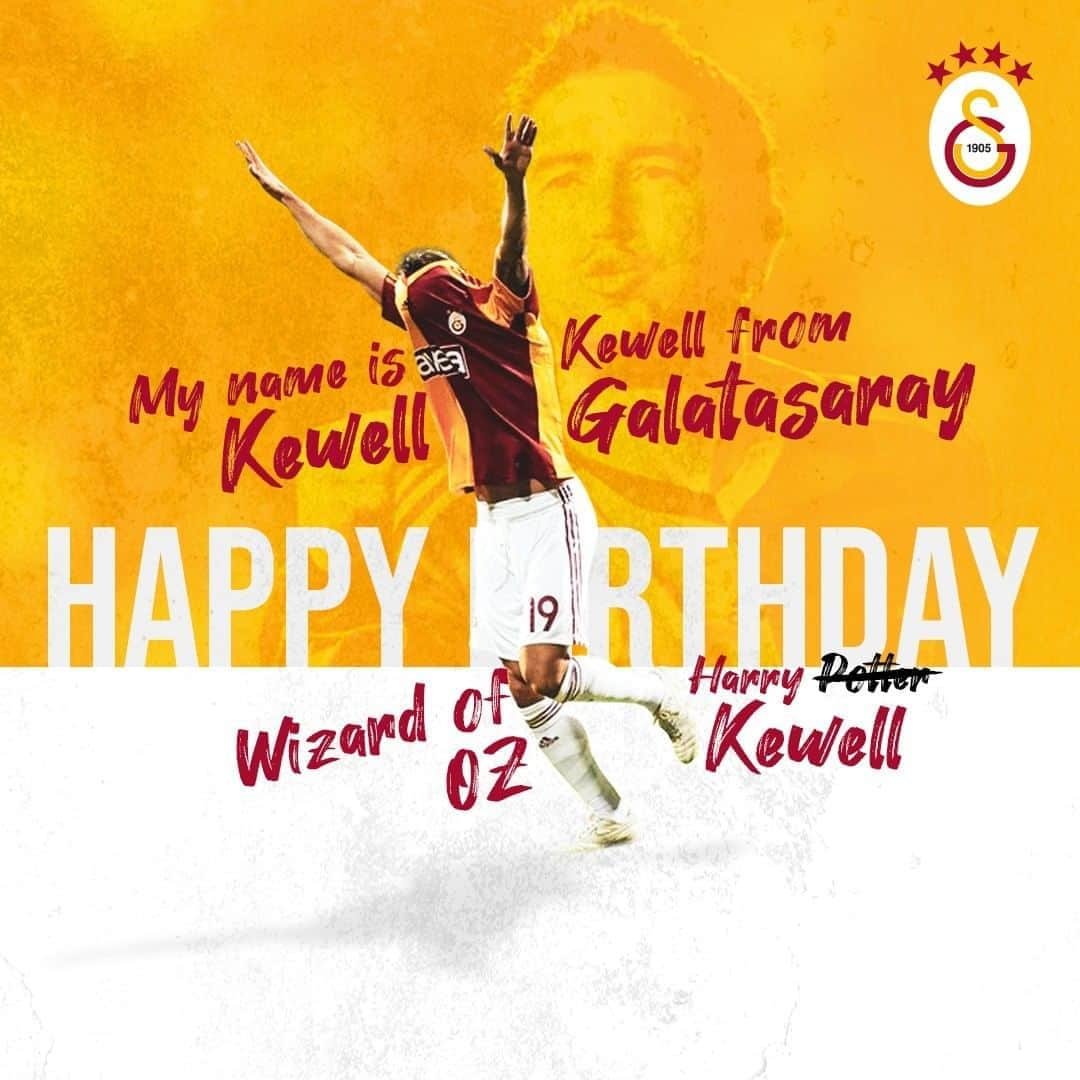 ガラタサライSKさんのインスタグラム写真 - (ガラタサライSKInstagram)「Happy birthday @harrykewell10 🎂🎉」9月22日 18時18分 - galatasaray