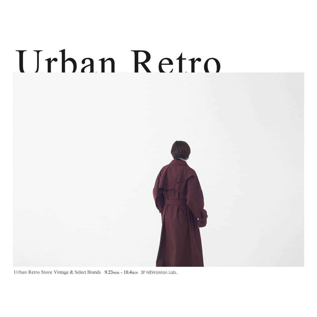 のインスタグラム：「. 『 LOVELESS URBAN RETRO STORE 』  DATE: 9.23WED - 10.4SUN PLACE: @newoman.yokohama Lab.3F @loveless_yokohama   今年6月、横浜駅西口に新たに開業した注目の商業施設「NEWoMan横浜」。5階にはLOVELESS NEWoMan YOKOHAMAがオープンし多くのお客様にご愛顧いただいております。  この度上記期間で、ラブレスのコンセプトストアとして"LOVELESS URBAN RETRO STORE"をNEWoMan横浜 Lab.3Fに期間限定でオープンいたします。  都会的なマニッシュさに、どこかレトロな遊び心をプラスしたラブレスが提案する新しいスタイリング『Urban Retro Woman』。  今シーズンも引き続き注目のセットアップやオリジナルのジオメトリック柄のアイテムなど上質なマニッシュスタイルが叶うアイテムに加え、大人の女性のワードローブに加えたいCELINE/セリーヌ、HERMES/エルメス、CHANEL/シャネル、Dior/ディオールなどハイブランドヴィンテージアクセサリーやバッグ、さらにJW ANDERSONやSAYAKADAVISなどセレクトブランドの20AWシーズン新作を加えた豊富なラインナップを取り揃えます。  ウィメンズ、メンズが並び5Fとは違った表情を見せる期間限定ストアを是非お楽しみください。  #loveless #20aw  #newseason #newarrival  #ラブレス #ラブレスセレクト #newomanyokohama  #newoman横浜 #newoman  #ニュウマン横浜 #ニュウマン」