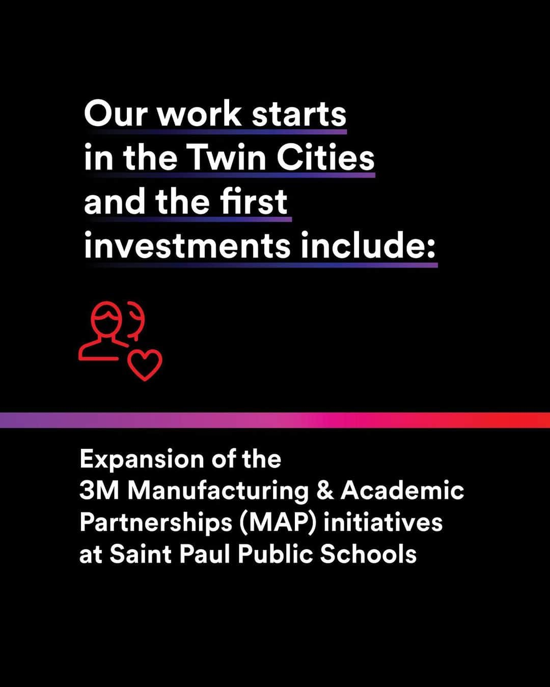 3M（スリーエム）さんのインスタグラム写真 - (3M（スリーエム）Instagram)「Education and workforce development are key to racial equity, and we plan to invest $50 million over the next five years to address racial opportunity gaps through workforce development initiatives. Listening to our employees and better understanding the needs of our communities helped us identify where we can take positive and meaningful action to make a difference. #LifeWith3M」9月23日 4時32分 - 3m