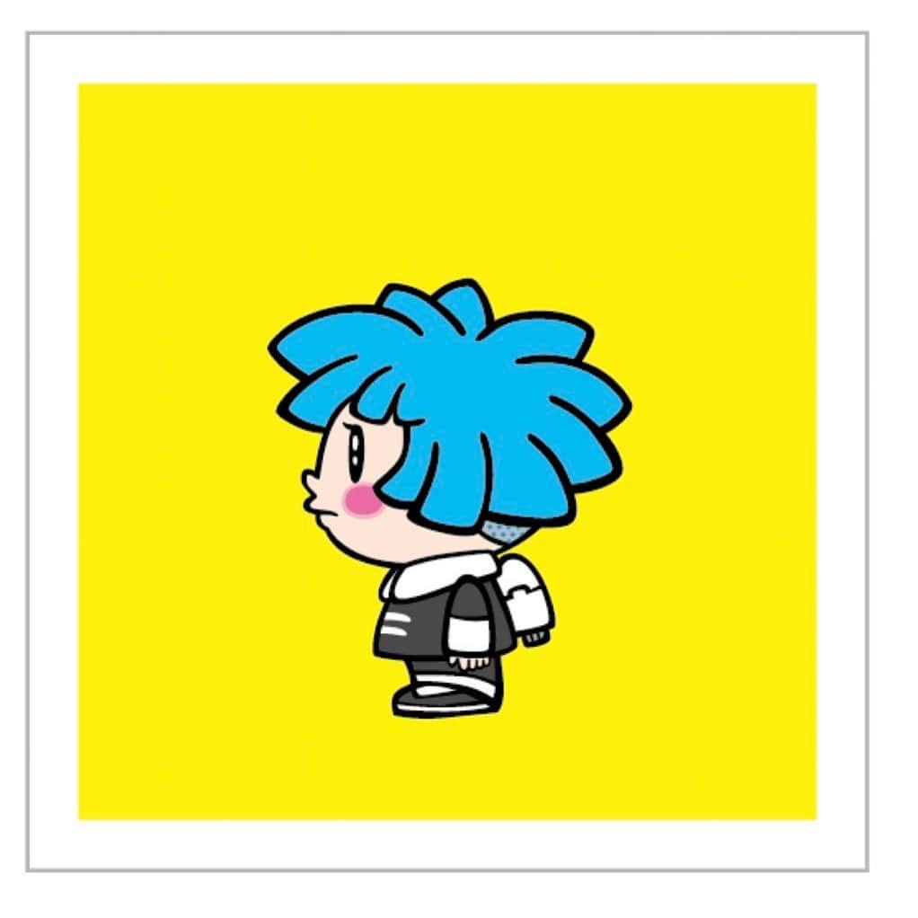 田中秀幸のインスタグラム：「オリジナルワーク　#illustration #art #designerstoy」