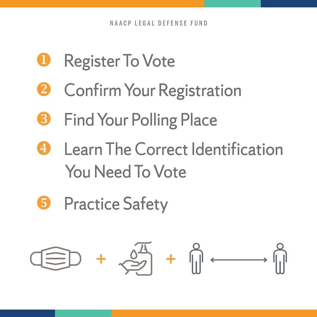 サラ・ポールソンさんのインスタグラム写真 - (サラ・ポールソンInstagram)「Today is #NationalVoterRegistrationDay. Exercise your right by registering to vote, becoming a poll worker or election monitor, and participating in the Census. To learn more, check out @NAACP_LDF’s voter education site at voting.naacpldf.org. #VotingRights2020」9月23日 5時03分 - mssarahcatharinepaulson