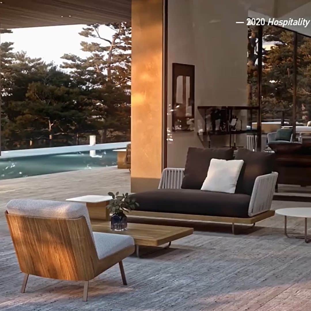 Minotti Londonさんのインスタグラム写真 - (Minotti LondonInstagram)「The Club, our new virtual hôtellerie project, is the perfect expression of the dialogue between indoor and outdoor spaces.  It showcases the unique versatility of the 2020 Collection, with pieces by @studiomk27 @mkogan27 @gamfratesi @nendo_official and @christophedelcourt.  Discover our 2020 Hospitality vision via the link in our bio.  #minottilondon #minotti2020collection #hospitalityvision #minotti #madeinitaly #rodolfodordoni #nendo #marciokogan #studiomk27 #christophedelcourt #gamfratesi #seatingsystem #couture #design #creativity #indoor #outdoor #interiordesign #designlover #architecture #furniture」9月23日 5時35分 - minottilondon