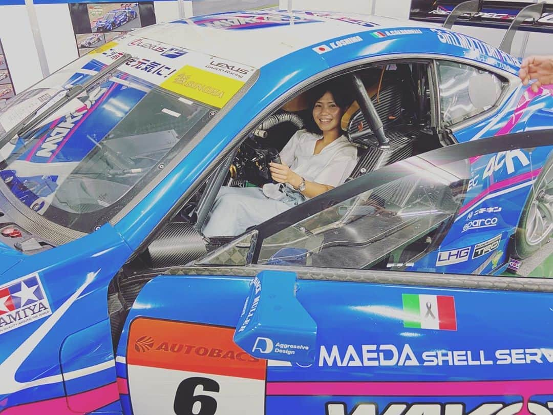 尾崎里紗さんのインスタグラム写真 - (尾崎里紗Instagram)「レーシングカーの運転席、初体験！😳﻿ ﻿ ﻿ ﻿ ﻿ ﻿ #glico ﻿ #powerproduction ﻿ #head ﻿ #headtennis_official﻿ #teamhead ﻿ #asicstennis﻿ #teamasics ﻿ #imoveme﻿ #onitsukatiger ﻿ #株式会社タイド ﻿ #TIDE. ﻿ #gram3 ﻿ #グラムスリー ﻿ #tbc_aesthetic ﻿ #エステ ﻿ #エステティックtbc ﻿ #尾崎里紗 ﻿ #risaozaki ﻿ #tennis ﻿ #tennisplayer ﻿ #テニス ﻿ #fitness ﻿」9月22日 20時53分 - risaozaki410