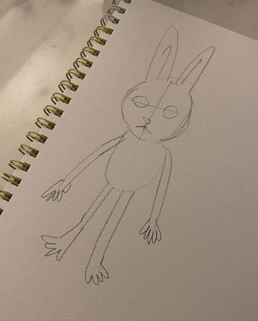 石川涼のインスタグラム：「こんな感じでちゃちゃっとイラストを描いて企画していきます。これは先週京都で思い立ってスケッチブックと色鉛筆を買いに行って夜中に描きました。質問でも答えたけどどんな職業だって初めは全員素人です。周りの目なんて気にせず自分のペースで努力し続ける事が大事です。そしてやり続けたやつがいつの間にかプロになる。  #drawing#FR2」