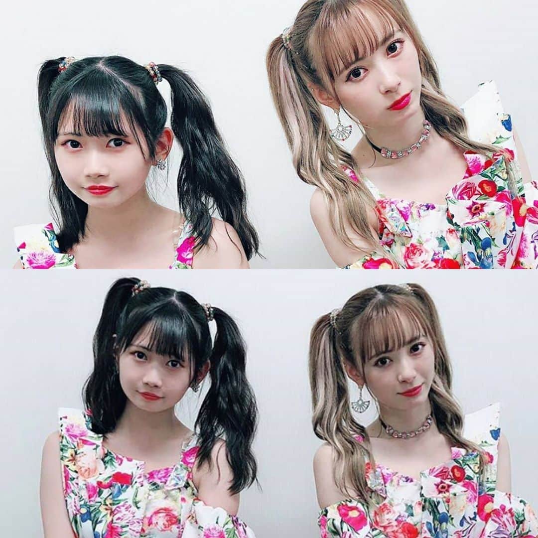 モーニング娘。'20のインスタグラム：「- . ９期の #えりぽんかわいい と １５期の #ほまたん優勝 . .」