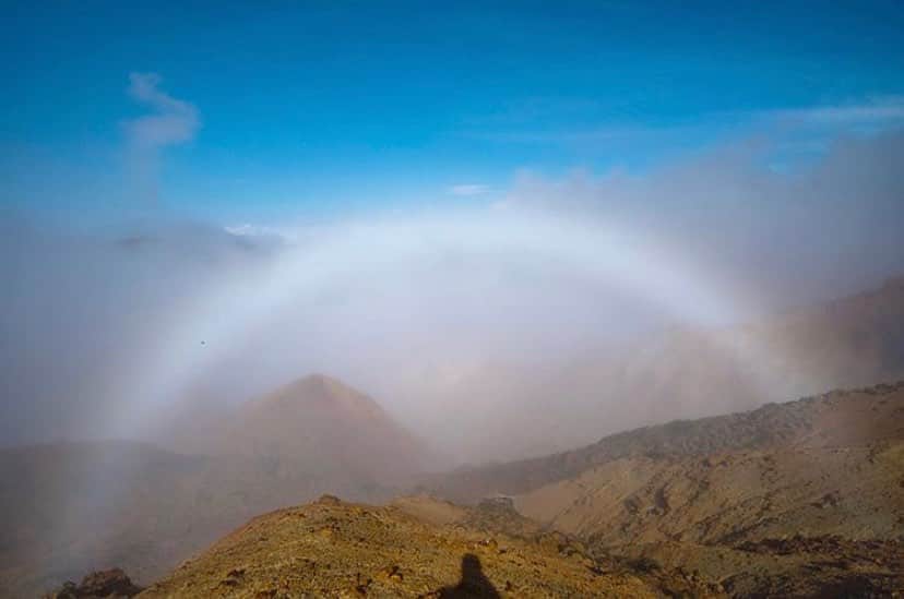 登山*トレッキング*アウトドア『.HYAKKEI』さんのインスタグラム写真 - (登山*トレッキング*アウトドア『.HYAKKEI』Instagram)「素晴らしい光景です！！﻿ 山でこんな大きな虹、見てみたいものです！﻿ ﻿ photo by @yukiii1029  ﻿ あなたの山の思い出picを#hyakkeime で投稿してください！みんなで素敵なお山ギャラリーをつくりましょー！﻿ ﻿ ﻿ ﻿ #登山好きな人と繋がりたい #登山 #山登り #山歩き #山ガール #登山女子 #山ボーイ #山バカ #landscape #絶景 #日本の絶景 #as_archive #vsco #reco_ig #光と影 #空 #sky #安達太良山 #虹」9月22日 22時08分 - hyakkei_me