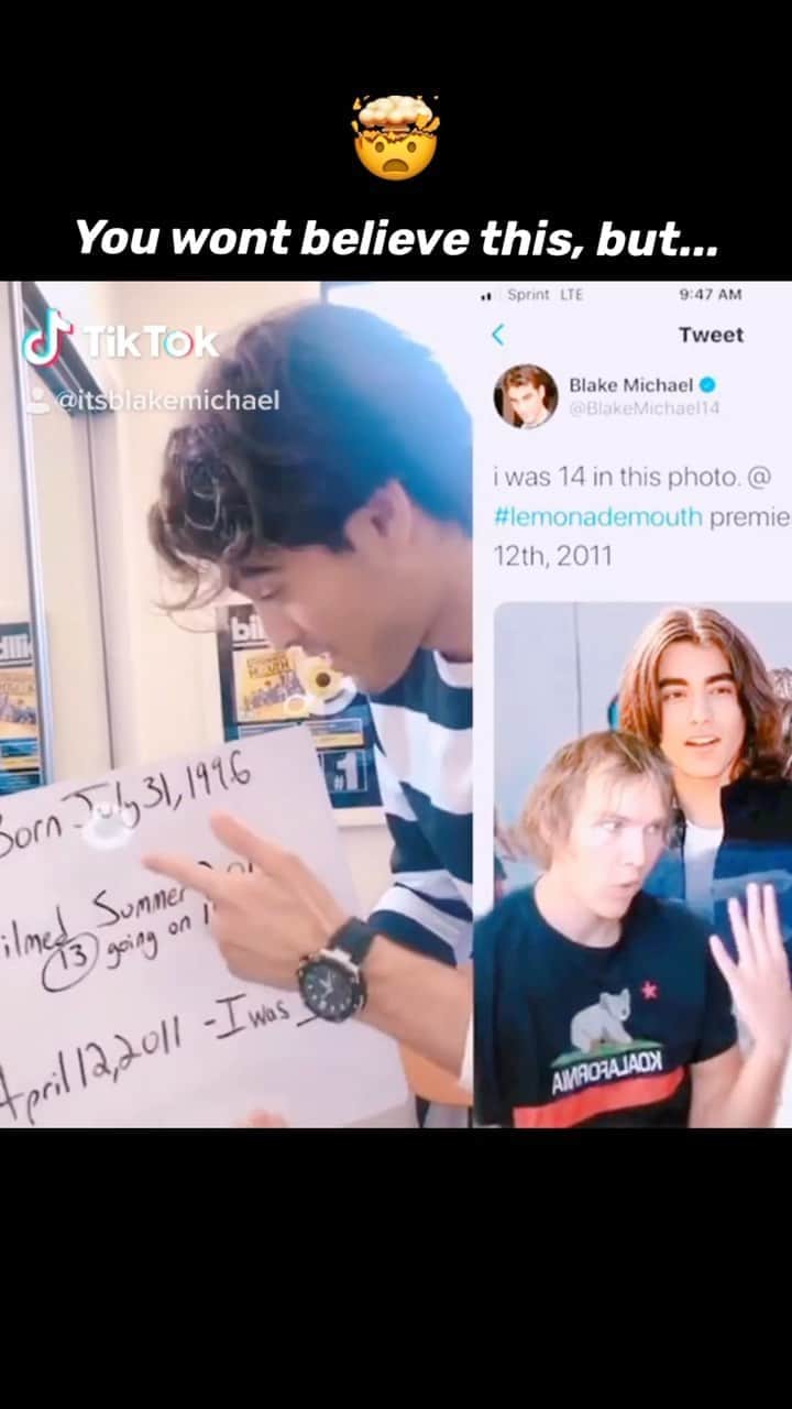 ブレイク・マイケルのインスタグラム：「I did the math for y’all. Believe me now?!」