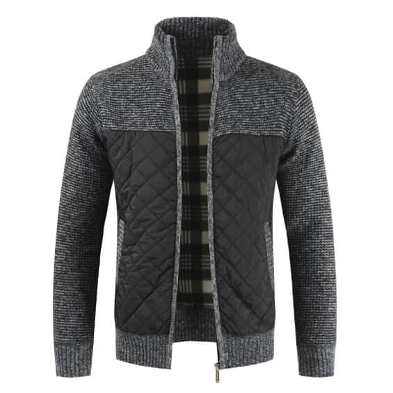 UrbanStoxのインスタグラム：「Introducing the newly-arrived Exclusive Quilted Patched Hybrid Jacket, $69 shipped, available in Light or Dark Gray only at urbanstox.com🔥」