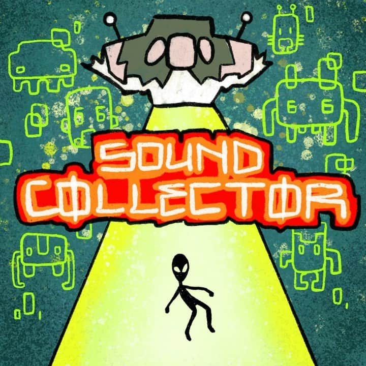 マイク・シノダのインスタグラム：「Track 2, Sound Collector」