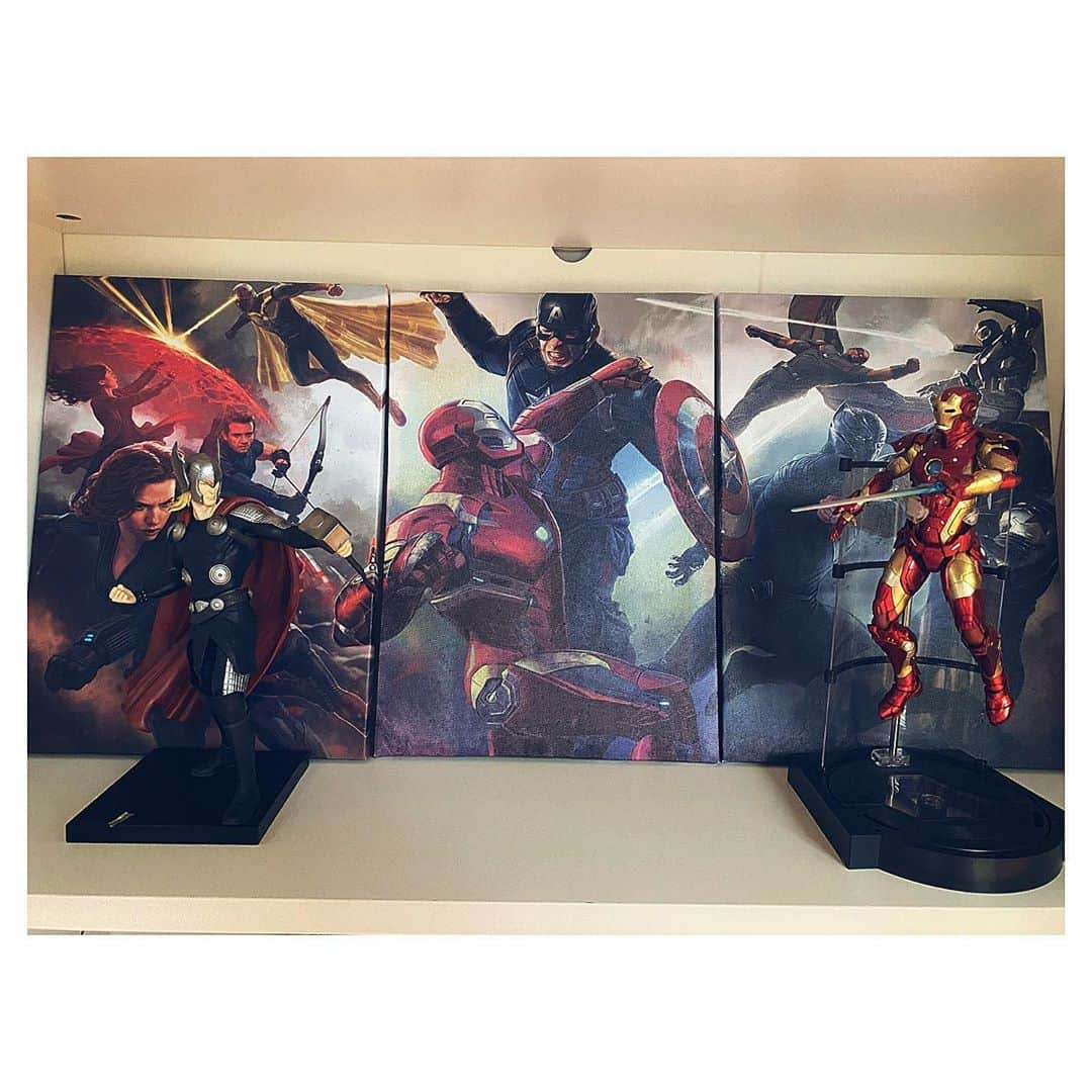 岸本勇太さんのインスタグラム写真 - (岸本勇太Instagram)「in my room🏠  #ironman#thor#avengers」9月22日 23時59分 - yuta_kishimoto