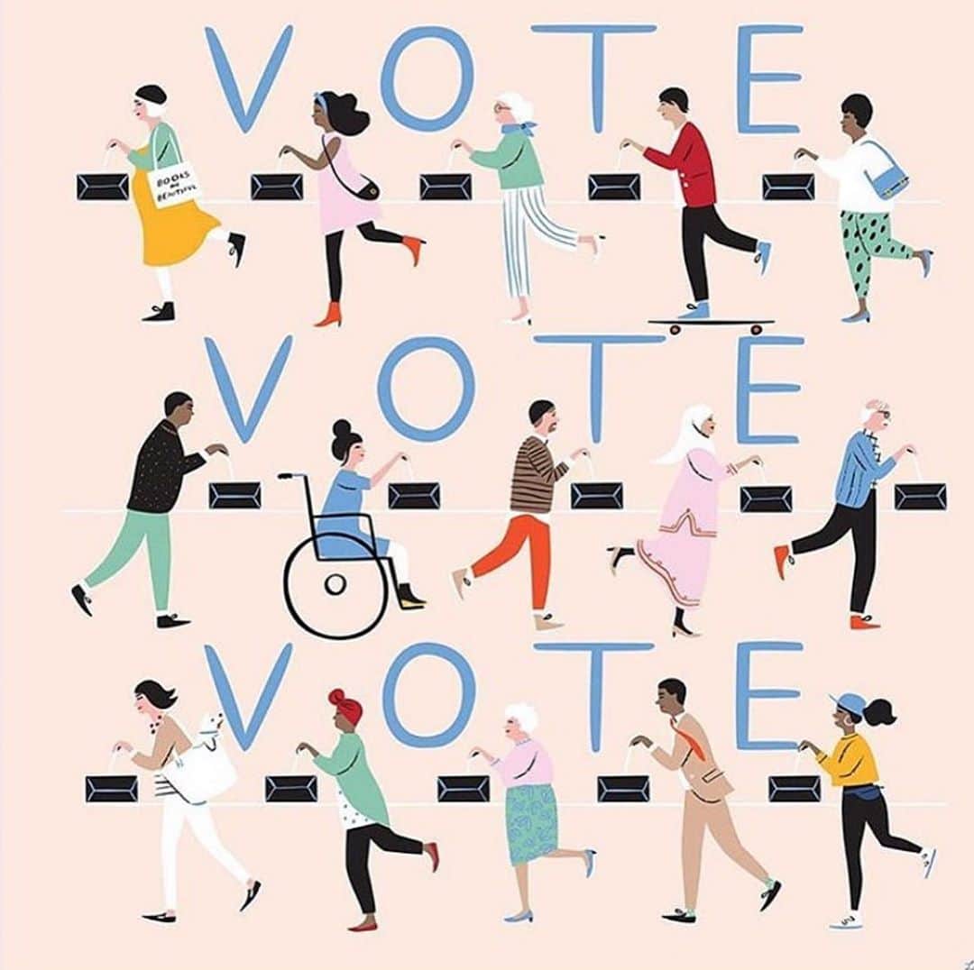 ケイト・ハドソンさんのインスタグラム写真 - (ケイト・ハドソンInstagram)「It’s National Voter Registration Day! Here’s some of my favorite artwork around Instagram! Take a slide! Spread the word! (Artist tagged in slide) REGISTER TO VOTE ! VOTE! VOTE! MORE IN STORIES #vote #nationalvoterregistrationday」9月23日 0時00分 - katehudson