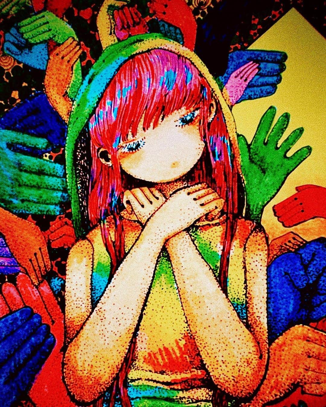 DAOKOのインスタグラム：「crescent #illustration」