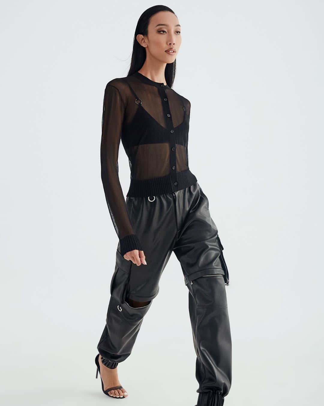 Fashion Weekのインスタグラム：「In the sheer with this look from @privatepolicyny's #NYFW September 2020 digital presentation. Watch it now on nyfw.com」