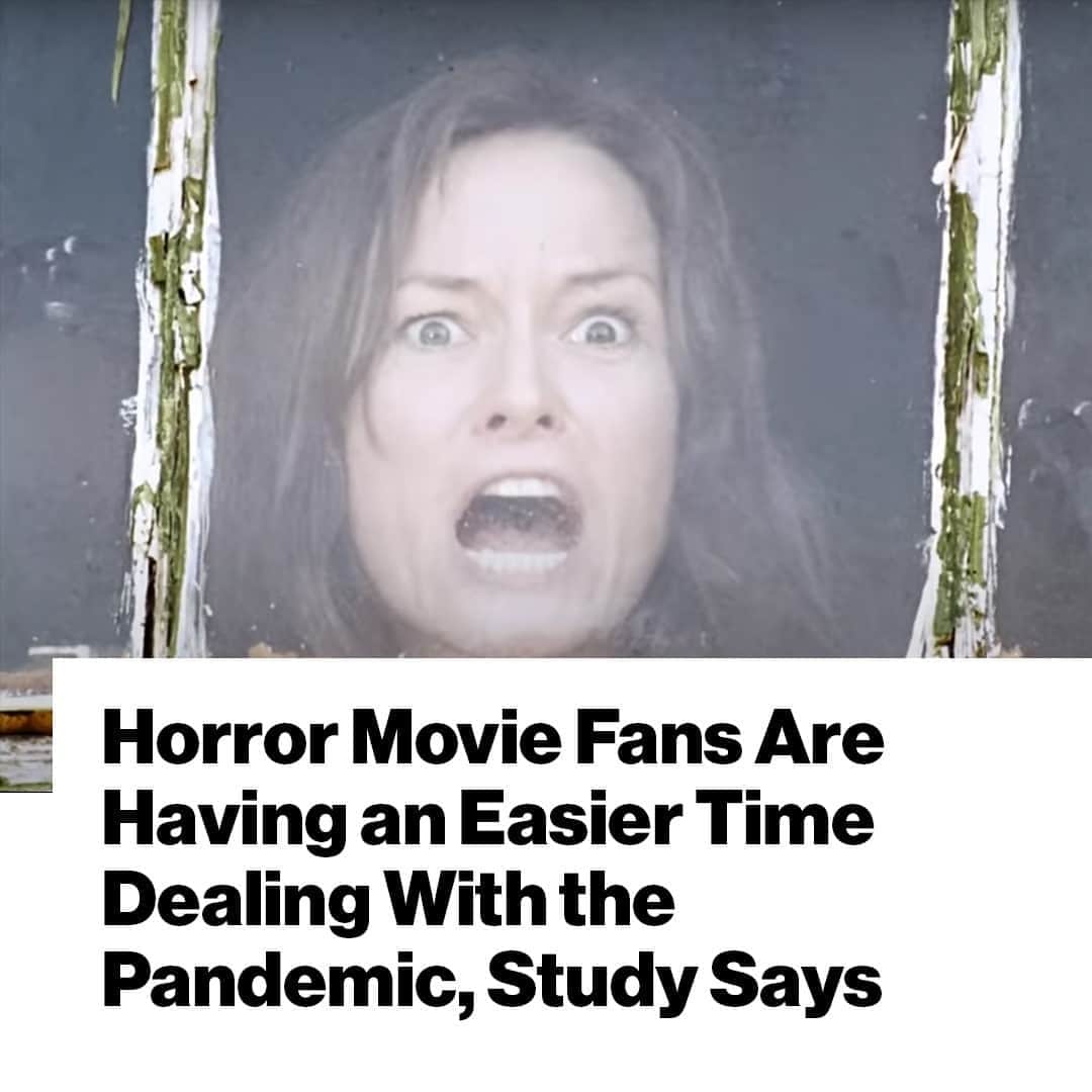 VICEさんのインスタグラム写真 - (VICEInstagram)「A group of researchers from the United States and Denmark are examining whether the "extreme feelings" prompted by horror flicks could be beneficial to our mental health, now that every day is literally terrifying. ⁠ ⁠ "Experiencing negative emotions in a safe setting, such as during a horror film, might help individuals hone strategies for dealing with fear and more calmly deal with fear-eliciting situations in real life," they wrote. ⁠ ⁠ Link in bio for more. ⁠ ⁠ 📸: Screenshot via YouTube」9月23日 2時45分 - vice
