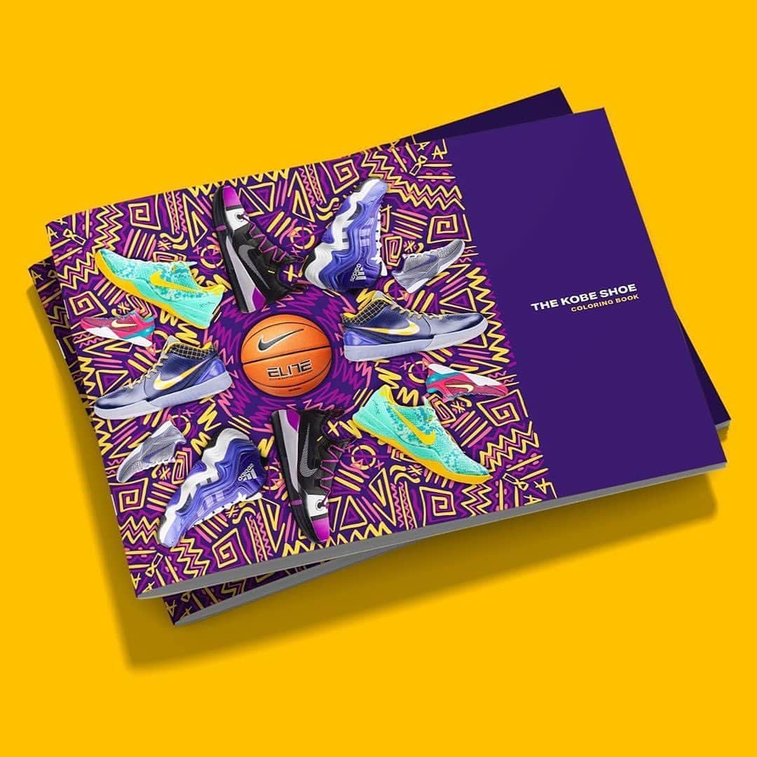 Nice Kicksさんのインスタグラム写真 - (Nice KicksInstagram)「Which Kobe are you giving a new colorway first in this coloring book? 🖍 (via @edgar_grcia)」9月23日 3時11分 - nicekicks