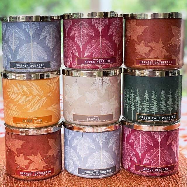 Bath & Body Worksさんのインスタグラム写真 - (Bath & Body WorksInstagram)「Which one gives you ALL the Fall feels?! 🍁 🍎 🌲 🔥 🧡 💛 Head to Stories to tell us your favorite Fall Candle!」9月23日 4時01分 - bathandbodyworks