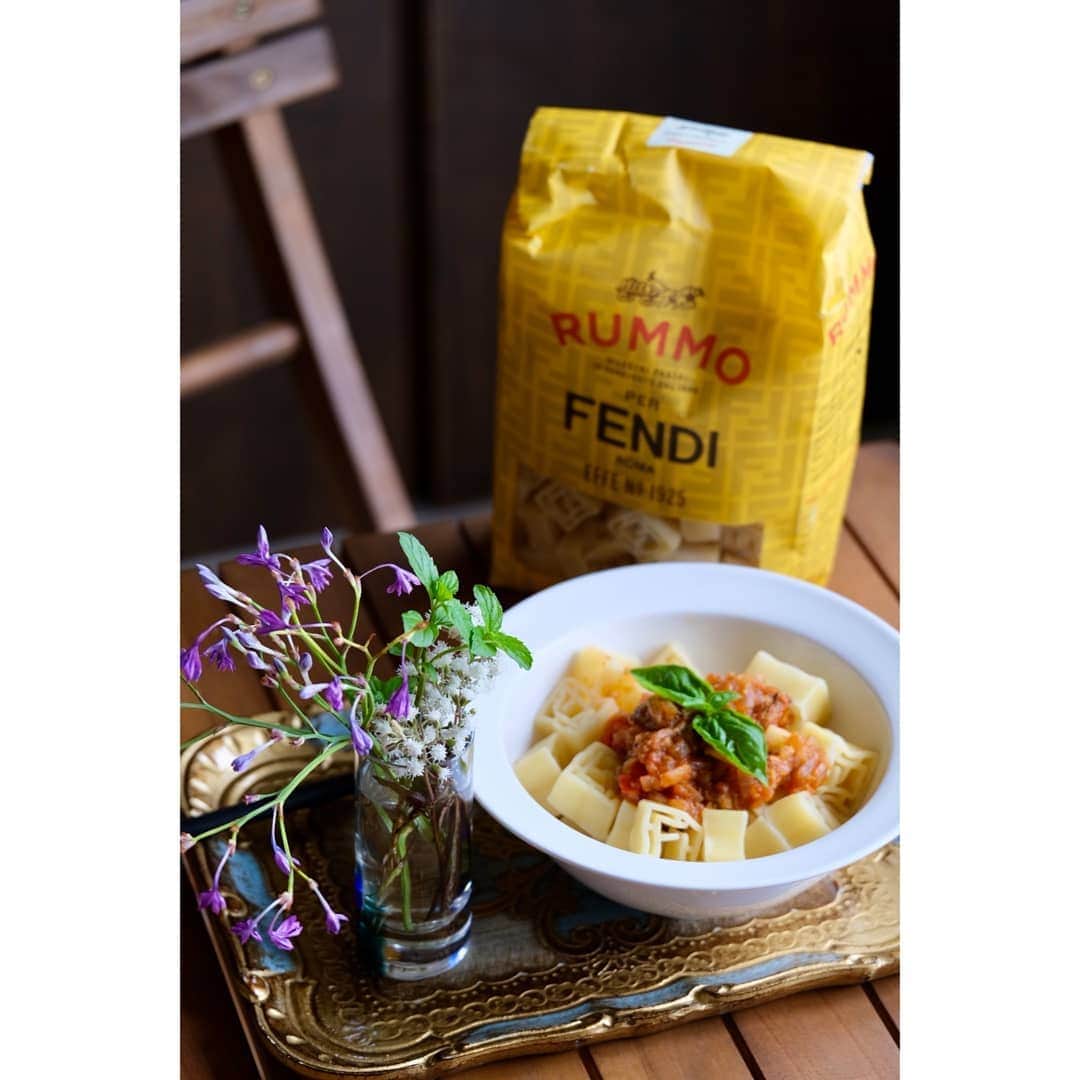 kokiさんのインスタグラム写真 - (kokiInstagram)「Thank you for the invitation and the adorable pasta 💗💗   #FendiFamily  @fendi  📷 by sis ❤️」9月23日 13時50分 - koki