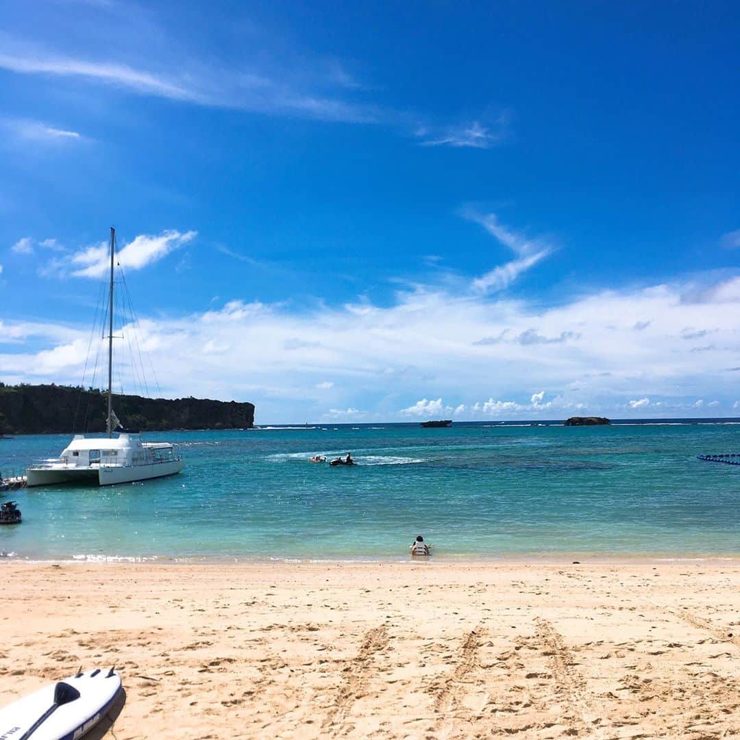 のインスタグラム：「沖縄の海最高に綺麗だった❤️🏖」
