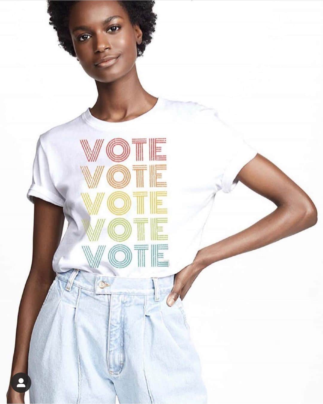のインスタグラム：「IT’S VOTING 🗳 SEASON! GET OUT AND DO YOU’RE PART! #vote2020 #votetee #votingtee #rockthevote」