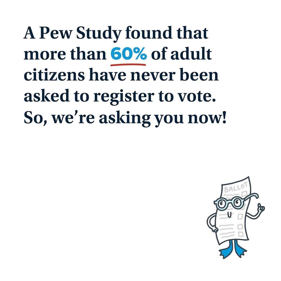 Warby Parkerさんのインスタグラム写真 - (Warby ParkerInstagram)「Looking for some extra motivation to vote in the upcoming election? Read (and share!) these voting facts—and swipe ➡️ all the way through to nab some handy resources for getting voter ready on #nationalvoterregistrationday!」9月23日 8時20分 - warbyparker