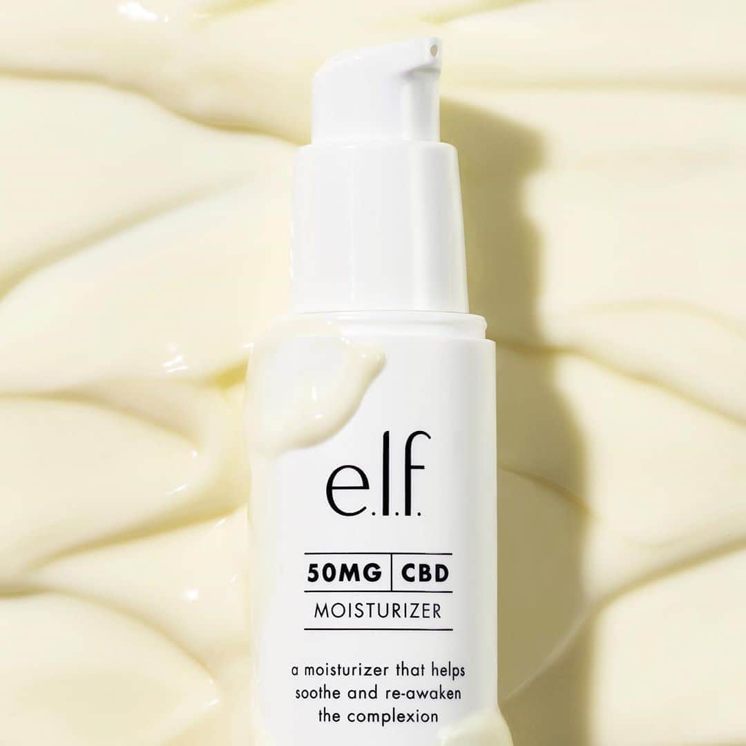 e.l.f.さんのインスタグラム写真 - (e.l.f.Instagram)「In need of a luxurious moisturizer? Our 50MG CBD Moisturizer is here to awaken your senses.   ✨Infused with 50 MG full spectrum CBD 💫Lightweight gel-cream texture  Packed with skin-loving ingredients Hyaluronic Acid and Sweet Almond Oil ✨Notes of Chamomile and Japanese Citrus  Click on the #linkinbio to shop now 💛 #eyeslipsface #elfingamazing #elfcosmetics #crueltyfree #vegan」9月23日 9時08分 - elfcosmetics