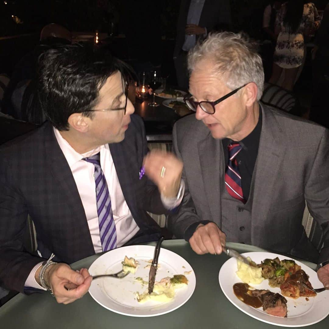 ジェフ・ペリーさんのインスタグラム写真 - (ジェフ・ペリーInstagram)「Can’t forget about my Danny!!!! Happy birthday @danbucatinsky! 🤩🎊🎂 back when we could have steak together at a restaurant...thank you for being the better half to Cyrus! And for being my real life BFF!!! So much ❤️ #scandalfamforever」9月23日 9時33分 - jeffperryreal