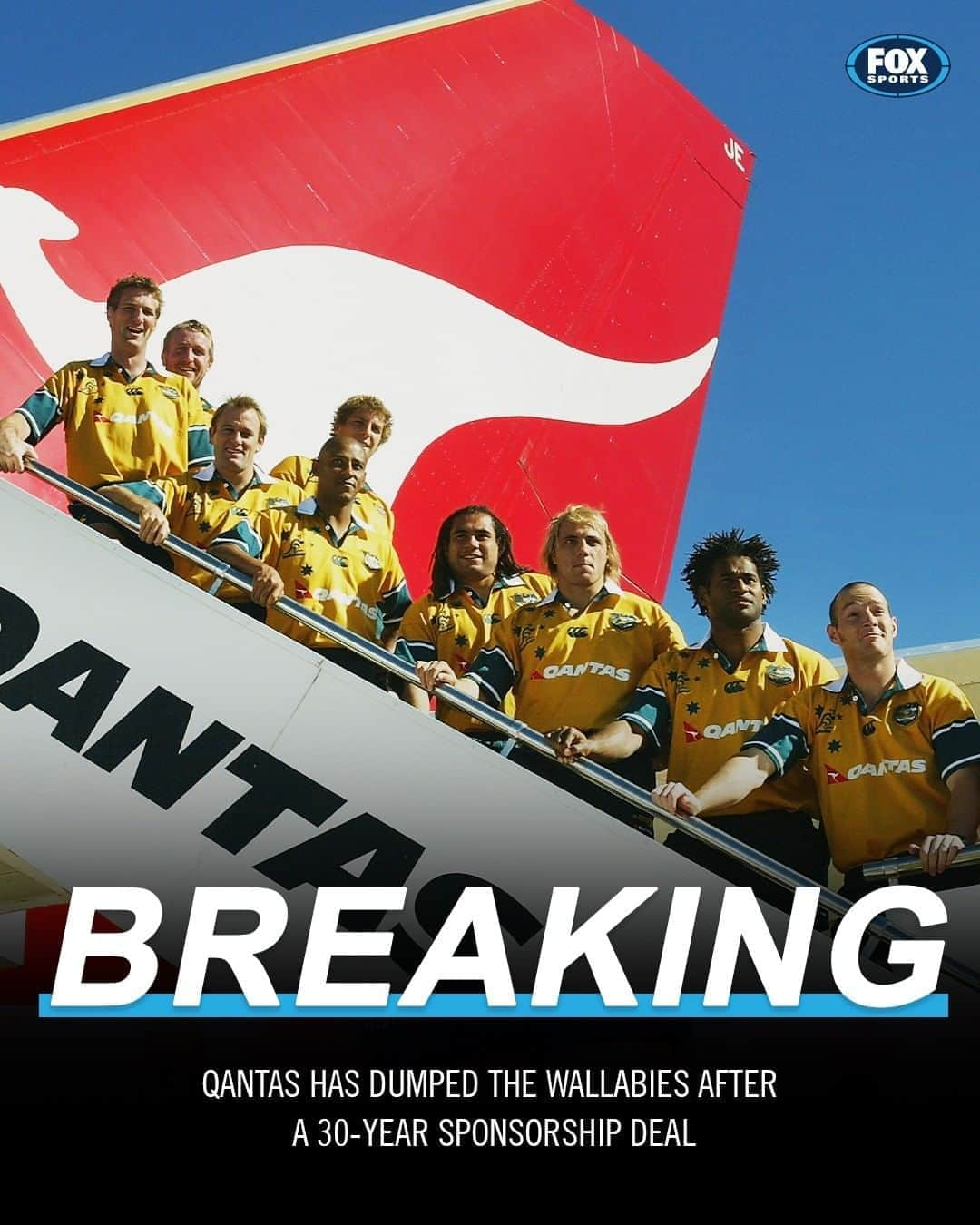 FOX・スポーツ・ラグビーさんのインスタグラム写真 - (FOX・スポーツ・ラグビーInstagram)「Qantas ends 30-year sponsorship with Wallabies 😲 #Rugby」9月23日 10時25分 - foxrugby