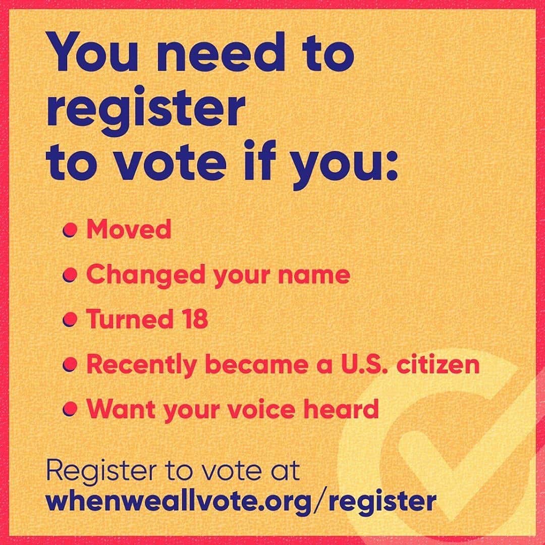 アレックス・シブタニさんのインスタグラム写真 - (アレックス・シブタニInstagram)「Here’s what you need to know. You know what you need to do. Voter registration deadlines for every state are on the second slide, but why wait when you can register NOW? @whenweallvote #NationalVoterRegistrationDay」9月23日 10時56分 - alexshibutani