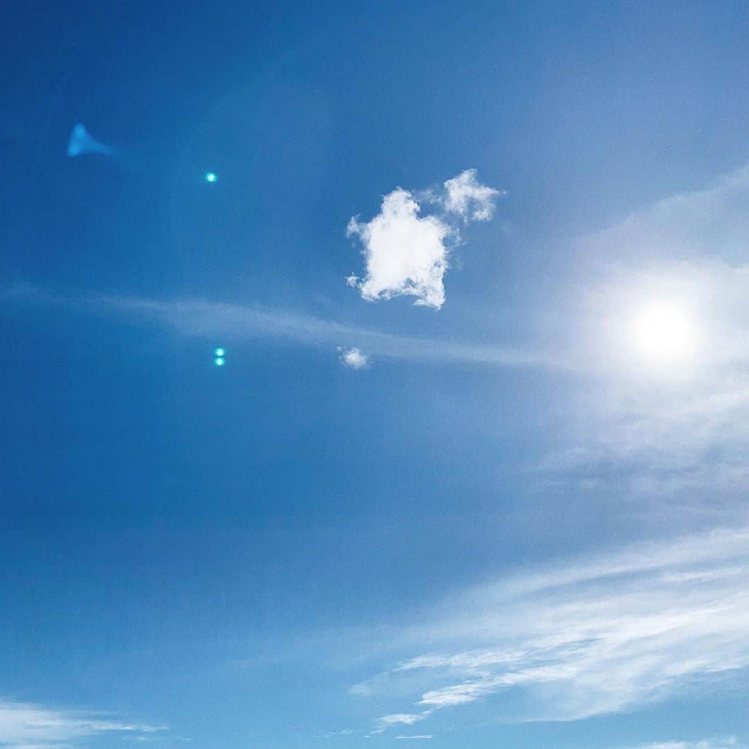 大塚愛里（あいにょん）さんのインスタグラム写真 - (大塚愛里（あいにょん）Instagram)「星みたいな雲⭐️」9月23日 11時04分 - _19970502