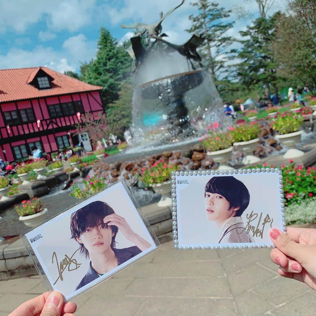 宮世琉弥さんのインスタグラム写真 - (宮世琉弥Instagram)「🌈 #アンデルセン公園 #シェイクスピアに学ぶ恋愛定理 #杢代和人 #小泉光咲」9月23日 11時20分 - ryubi_miyase_milk