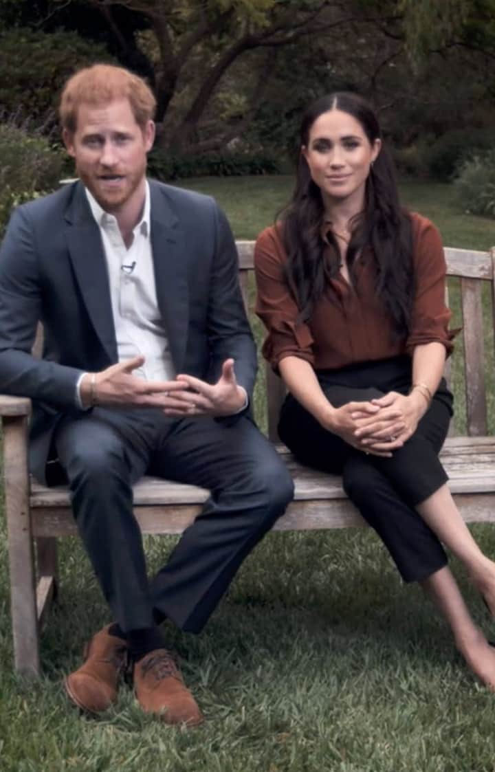 アメリカン・ブロードキャスティング・カンパニーのインスタグラム：「This #NationalVoterRegistrationDay, join #Time100 alumni Harry and Meghan, the Duke and Duchess of Sussex, in taking action for the future.」