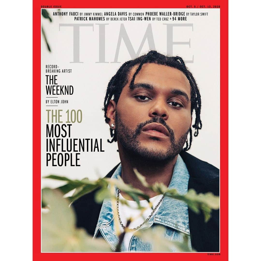 TIME Magazineさんのインスタグラム写真 - (TIME MagazineInstagram)「@theweeknd is one of the 100 Most Influential People of 2020. "Like Prince, he marches to his own beat," writes @eltonjohn. "That's an exemplary way for an artist to be." Read more, and see the full 2020 #TIME100 list, at the link in bio. Photograph by Nabil Elderkin (@nabil) for TIME」9月23日 12時41分 - time