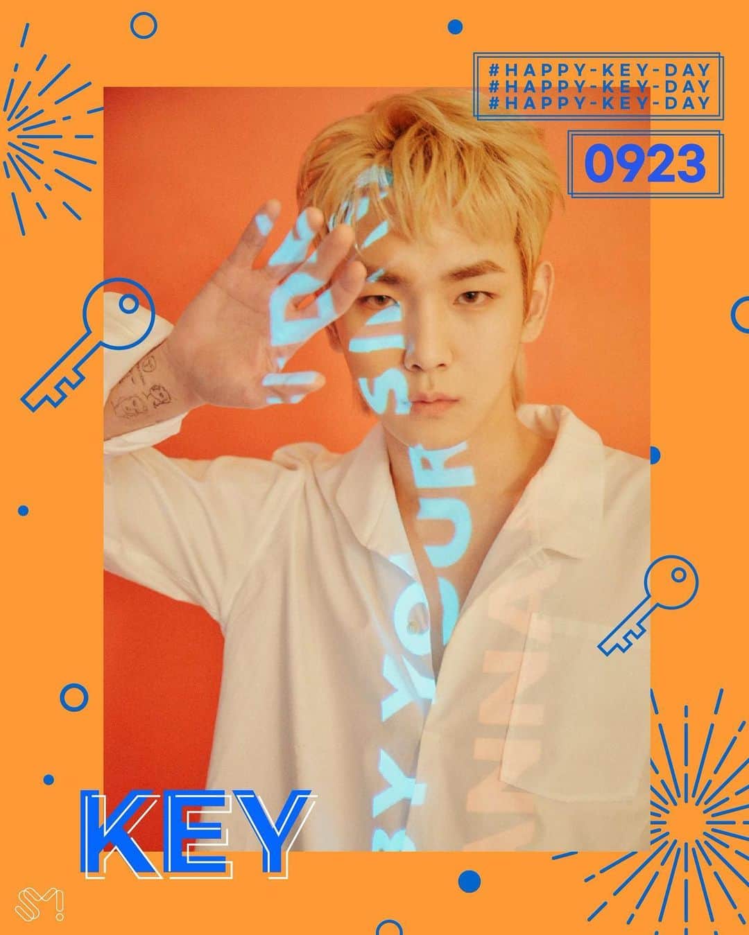 SHINeeのインスタグラム：「.  #HappyKEYDay 🎂🎉 ⠀⠀⠀ ⠀⠀⠀⠀⠀⠀⠀⠀⠀⠀⠀⠀⠀ #200923 #SHINee #샤이니 #シャイニー #KEY #키 #キー @bumkeyk」