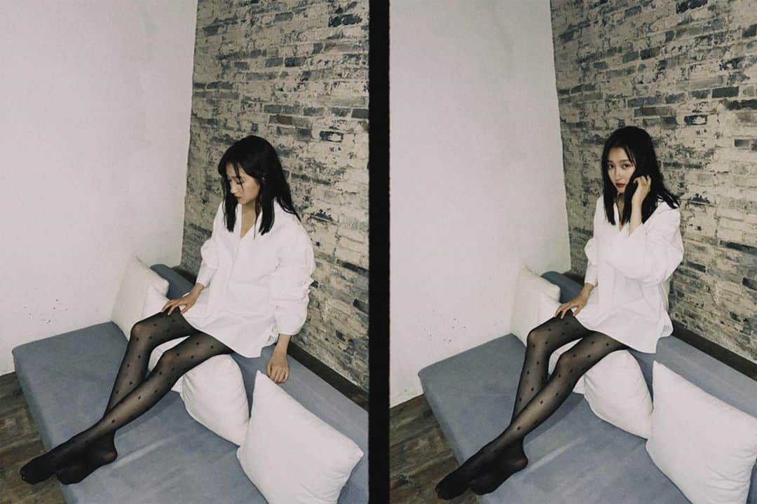 クアン・シャオトン（Guan Xiaotong）のインスタグラム：「🙈🙉🐵🙊」