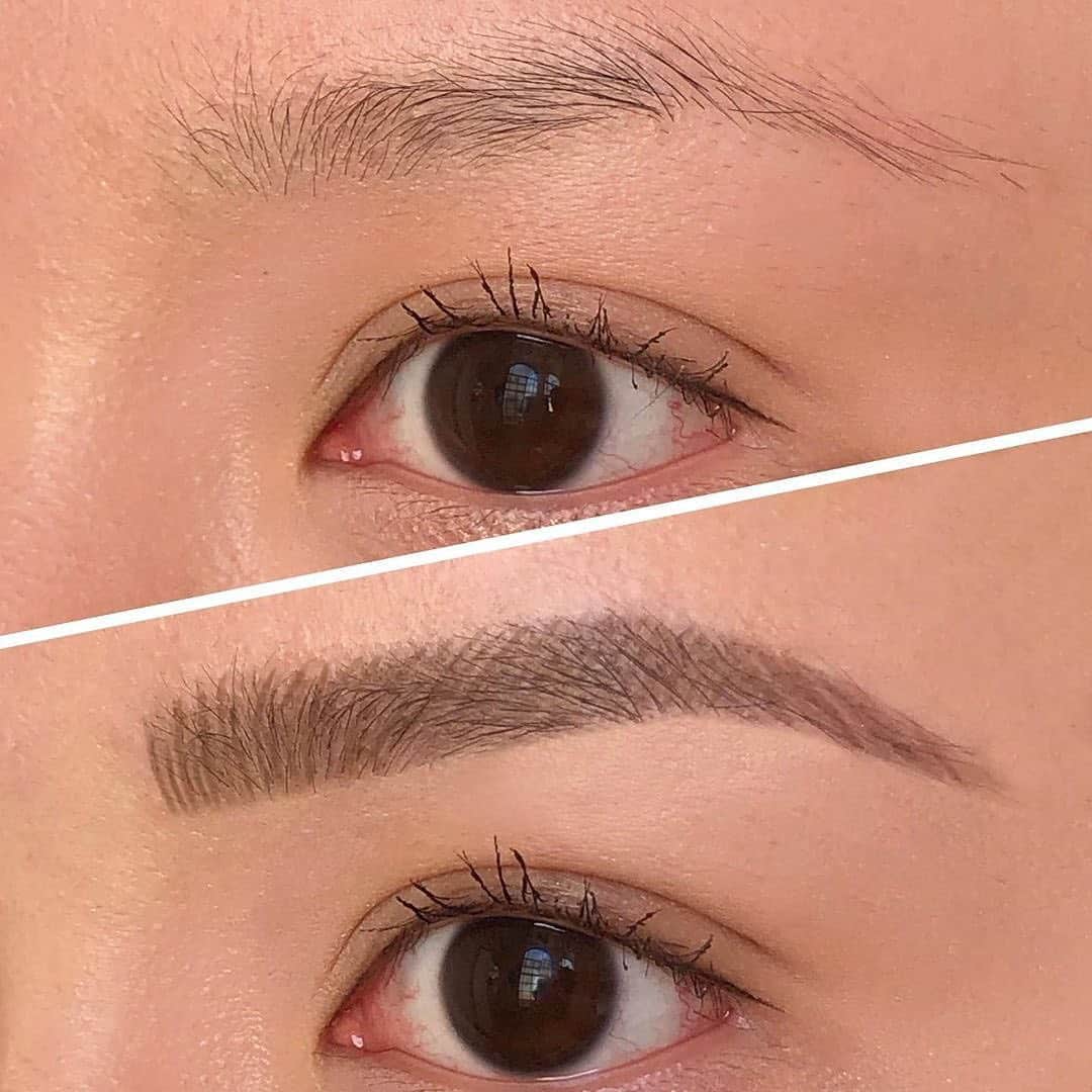 Benefit Cosmeticsさんのインスタグラム写真 - (Benefit CosmeticsInstagram)「Can you believe @jrobertbailey made these brows with only ONE product?! 😱 Textured vibes courtesy of #browmicrofillingpen in Deep Brown 💘 #regram」9月23日 13時27分 - benefitcosmetics