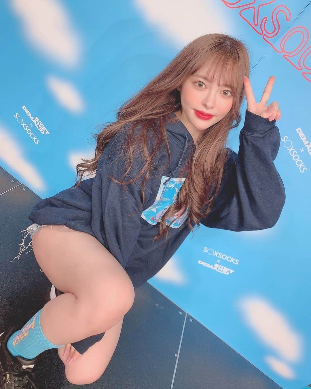 小倉由菜さんのインスタグラム写真 - (小倉由菜Instagram)「💓  ありがとうございました😚🍑 #sod #soxsocks  #アパレル #イベント」9月23日 23時02分 - ogura_yuna