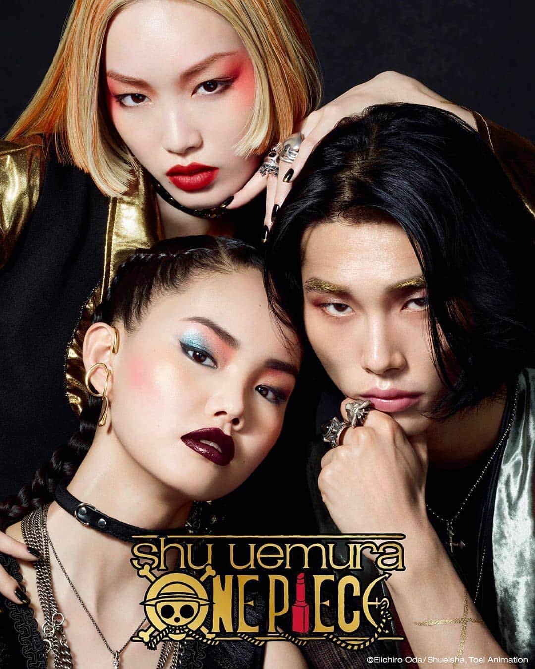 フェルナンダ・リーのインスタグラム：「@shuuemura ⠀ One Piece 🤠」