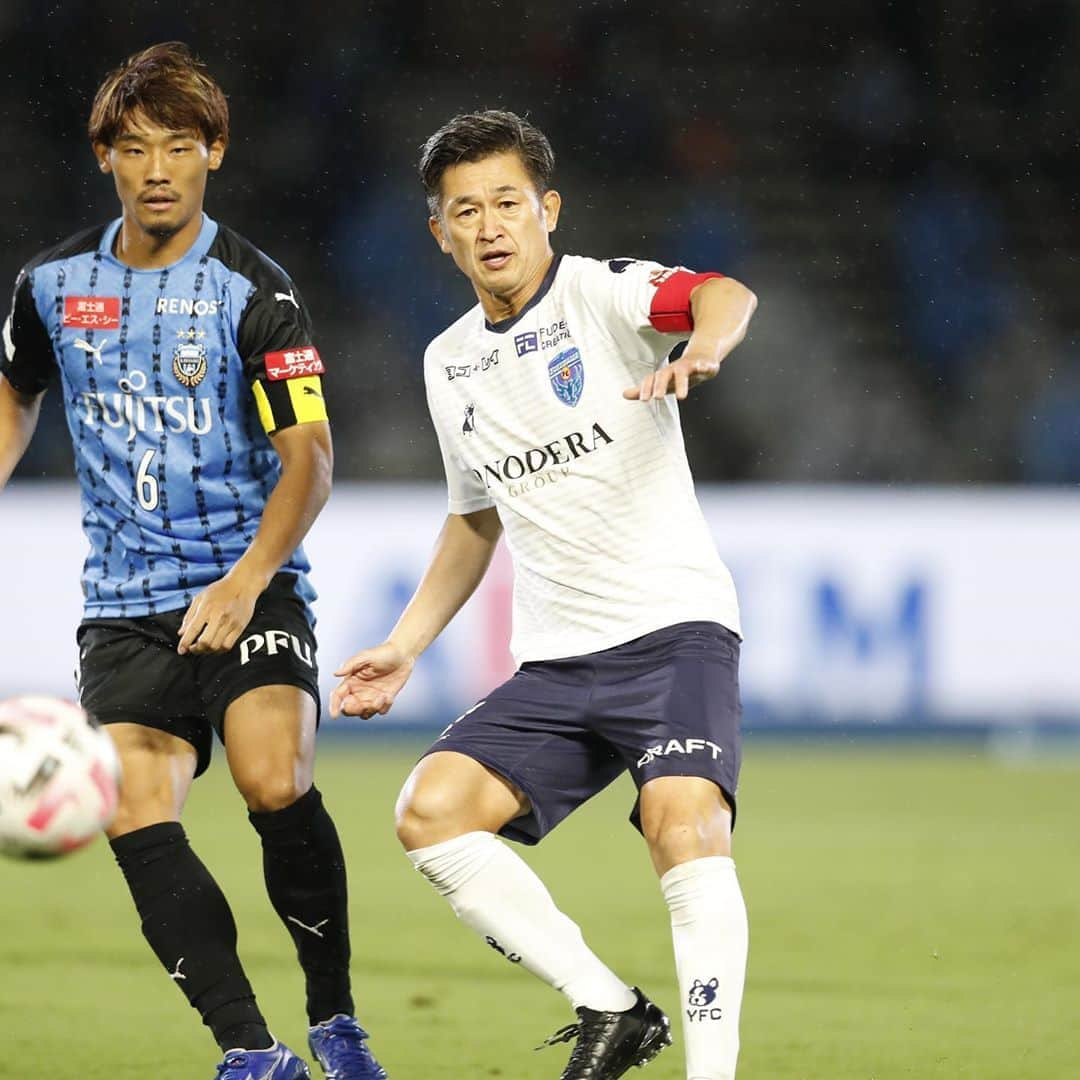 横浜FCさんのインスタグラム写真 - (横浜FCInstagram)「- 2020/9/23 vs KAWASAKI FRONTALE - #yokohamafc #横浜FC #RECORDTHEBLUE #JLEAGUE #三浦知良 #kazuyoshimiura  #中村俊輔 #shunsukenakamura  #松井大輔 @matsuidaisuke_official  @rokutan_13  @tatsuki_seko_6  @masakazu5tashiro  @kobayashi_yuki0718  @shichi_takaaki  @ks080119  @senumayuji_official  @yusukematsuo37」9月23日 23時05分 - yokohamafc_official