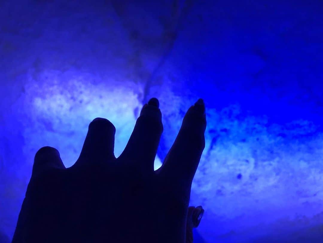 崎乃奏音さんのインスタグラム写真 - (崎乃奏音Instagram)「青の世界にいたら青には気付けない 外の世界にいたら息苦しくて不安でも 輝く粒子で分かる  #CYNHN #水生 #水族館 #aquarium #青 #blue #water」9月24日 0時00分 - sakinosoto