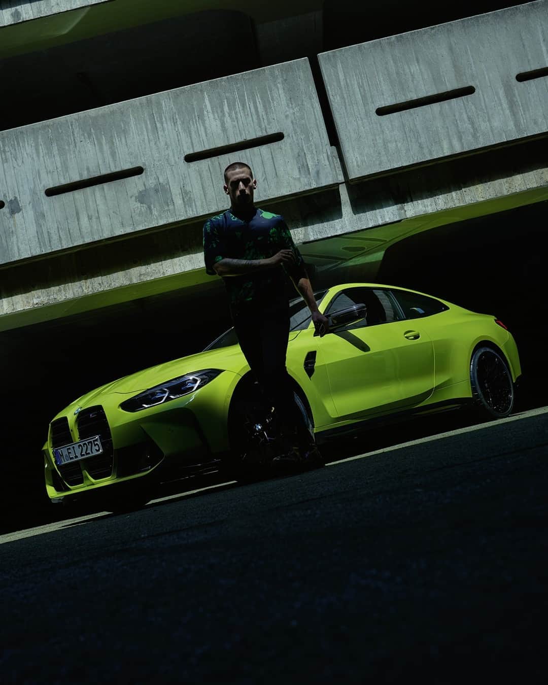 BMWのインスタグラム：「Uniqueness is power.  The new members of the #BMWM family are eagerly waiting to meet you in the latest #BMWToday episode, now live on #BMW IGTV.  #TheM4 #M4 @bmwm  __ BMW M4 Competition Coupé: Fuel consumption in l/100 km (combined): 10.2. CO2 emissions in g/km (combined): 234.* Further information: www.bmw.com/disclaimer.  Acceleration (0-100 km/h): 3.9 s. Power: 375 kW, 510 hp, 650 Nm. Top speed (limited): 250 km/h (with optional M Drivers Package: 290 km/h).  * All performance, fuel consumption and emissions figures are provisional.」