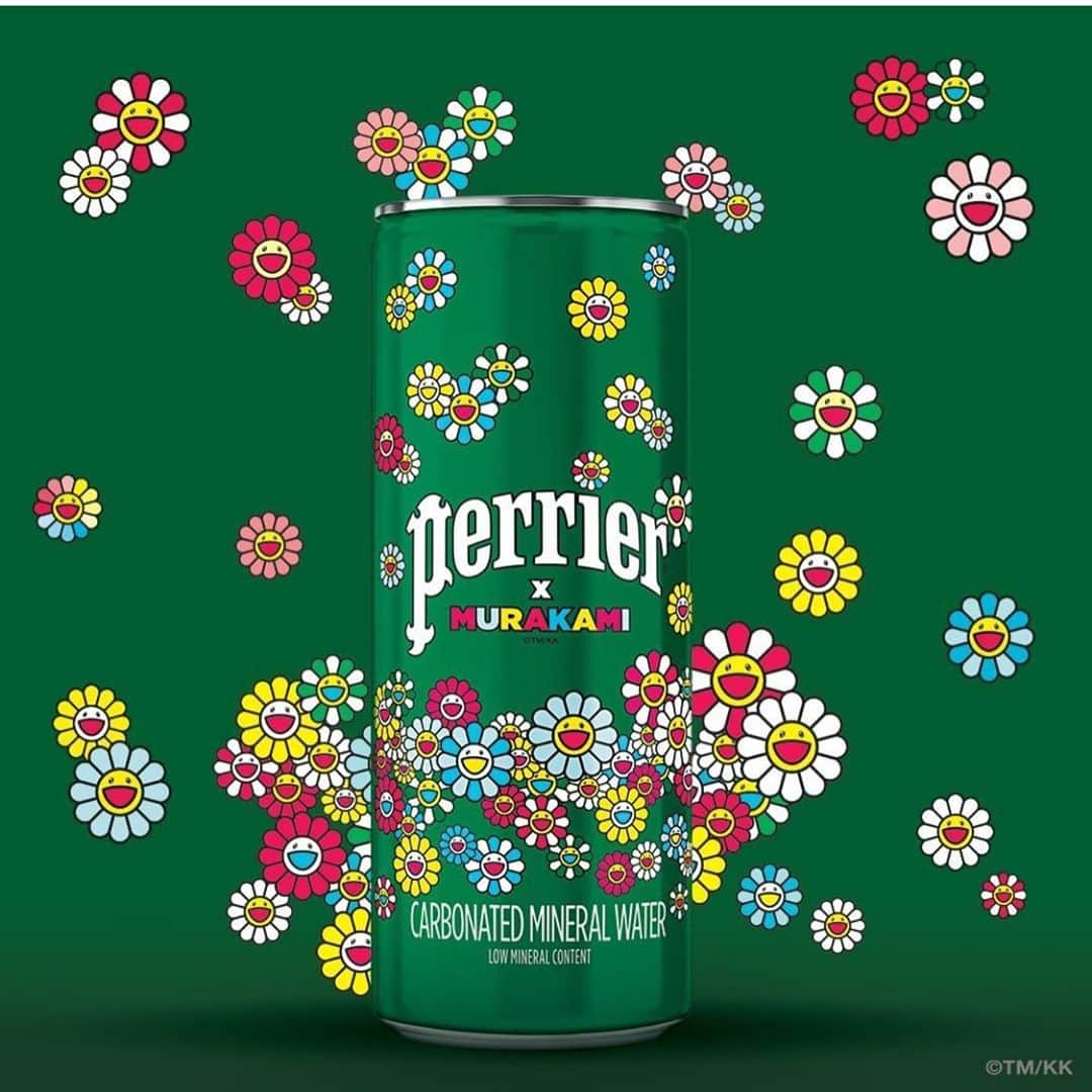 村上隆さんのインスタグラム写真 - (村上隆Instagram)「Green Green Green! Collabo w @perrier」9月24日 0時06分 - takashipom